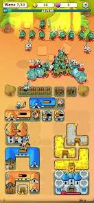 Fortress Merge: Puzzle Defense