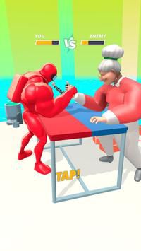 Muscle Rush destroy obstacles