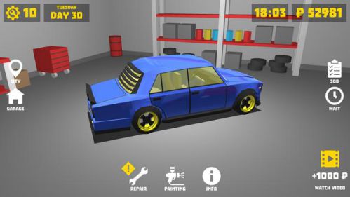 Retro garage mod unlimited money