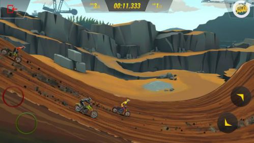 Mad Skills Motocross 3 speed racing