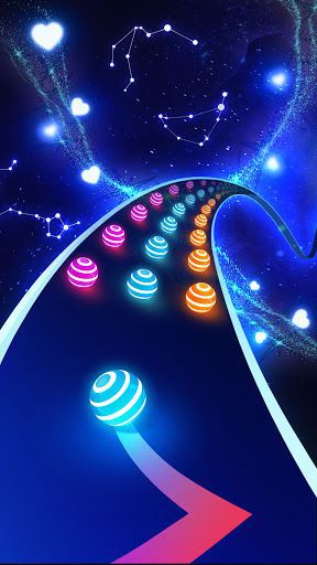 Dancing Road with an impressive graphics platform