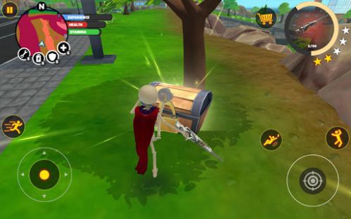 Stickman Superhero shooting
