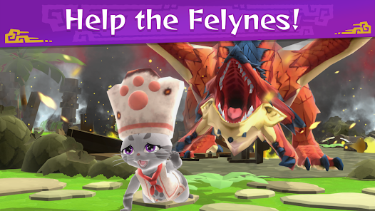 Screenshots of Monster Hunter Puzzles