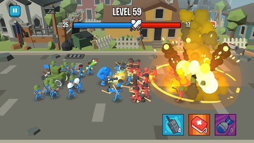 Stick Army: World War Strategy mod abundant money