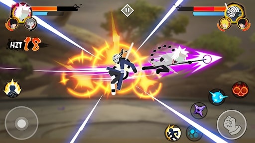 Tải Stickman Ninja hack kim cương