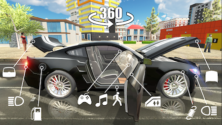 Game simulasi mobil Car Simulator 2