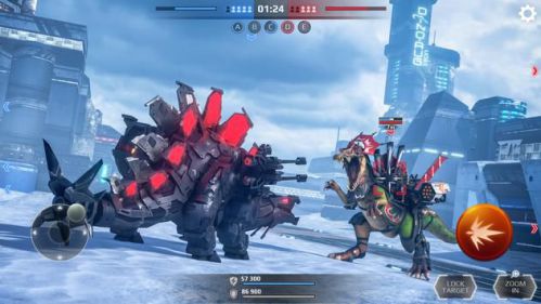Jurassic Monster World shooting game