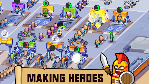 Hero Making Tycoon MOD Unlimited Money
