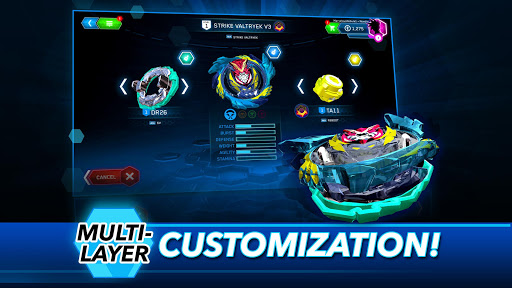 BEYBLADE BURST mod unlimited gold