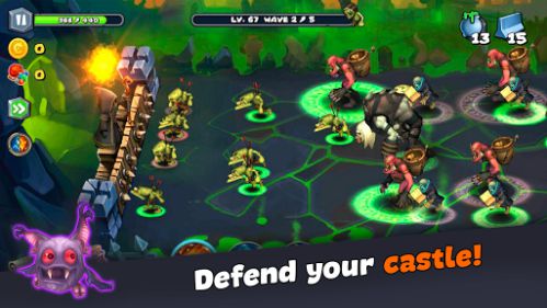 Magic Siege Tower Defense