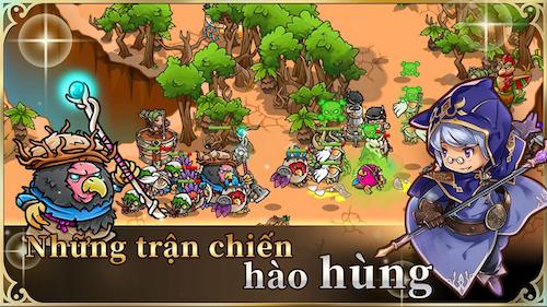 Crazy Defense Heroes strategy game
