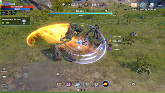Stellar Knight Idle APKPURE Screenshot