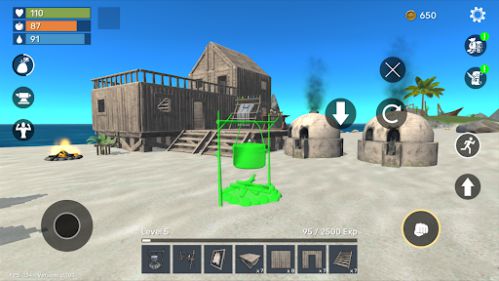 Uncharted Island Survival