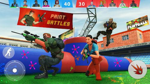 Paintball Shooting Game 3D shooting game