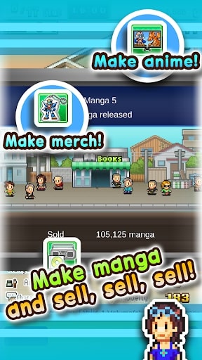 The Manga Works MOD menu
