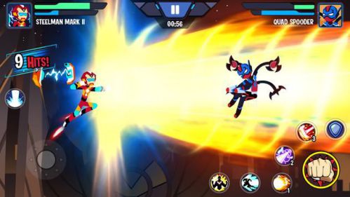 Stickman Heroes Fight multiplayer game