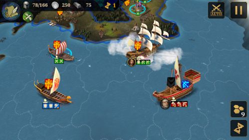 European War 7 naval game