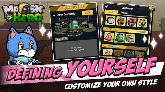 MaskHero interface images