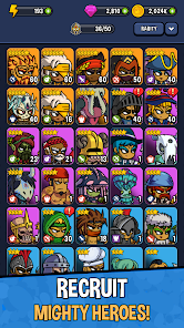 Screenshots of Heroes & Dragons