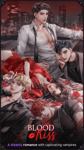 Blood Kiss Vampire story Romantic Emotions