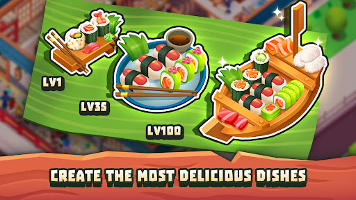 Sushi Empire Tycoon MOD unlimited money