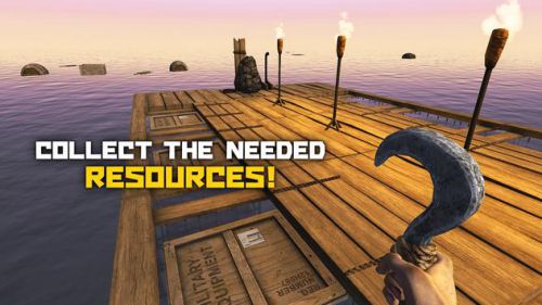 Survival on raft mod shopping
