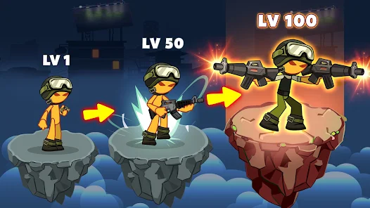 Stickman vs Zombie: Dark War