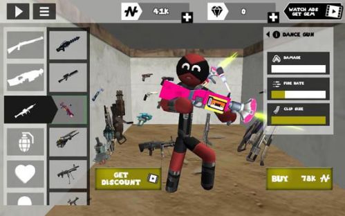 Third-person view Stickman Rope Hero