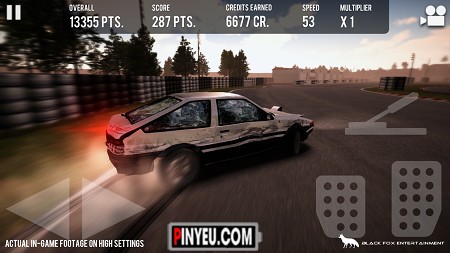 Drift racing game Drift Legends for mobile phones