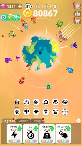 Planet Destruction MOD Remove Ads