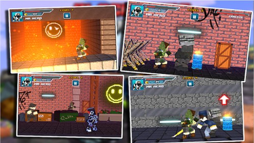 Block Wars Survival Games integrates the MOD Auto Skip Wave Level feature.