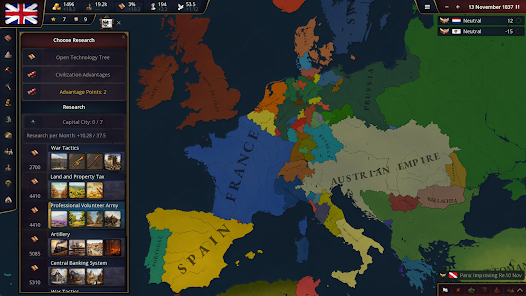 Screenshots of Age of History 3