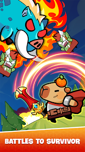 Screenshots of Capybara.io: Battle Survivor