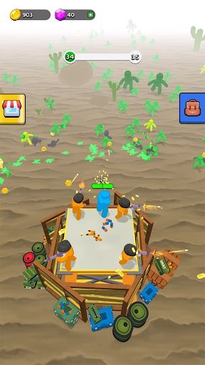 Zombie Defense MOD unlimited money