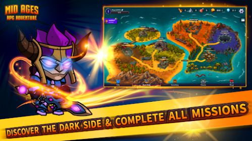 Mid Ages RPG game Dragon Monster Hunter Idle RPG