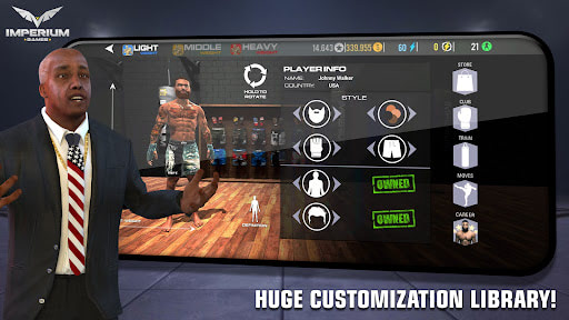 MMA - Fighting Clash 23 MOD Unlimited Gold
