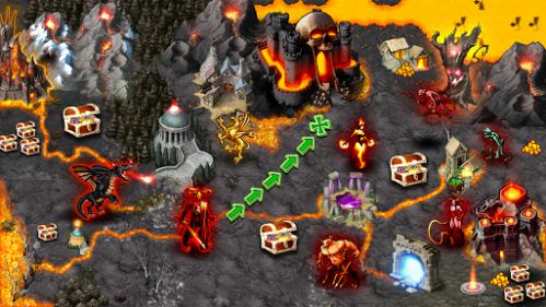 Magic World Inferno monster slaying