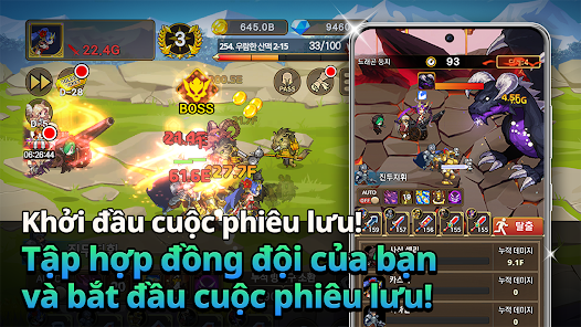 Rush Knights: Idle RPG