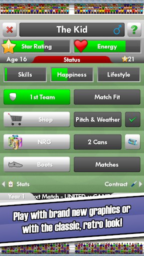 Download New Star Soccer MOD Unlimited Money