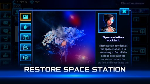 Idle Space Business Tycoon unlimited money hack