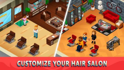 Idle Barber Shop Tycoon unlimited money mod for Android