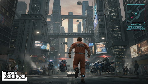 Prison Escape 3D: Bullet Hero