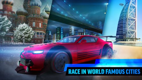 Artistic drift racing game