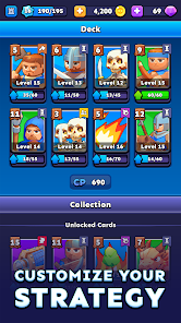 Tiny Clash interface images