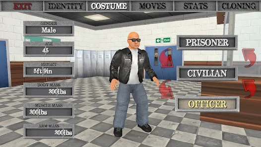 Hard Time 3 game interface