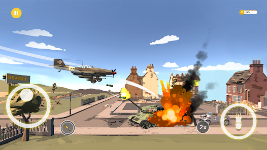Ace Bomber: WW2 Warplanes Games