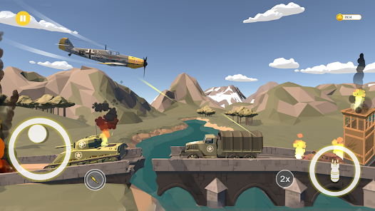 Ace Bomber: WW2 Warplanes Games
