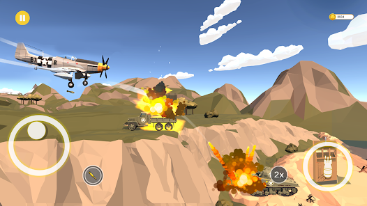 Ace Bomber: WW2 Warplanes Games