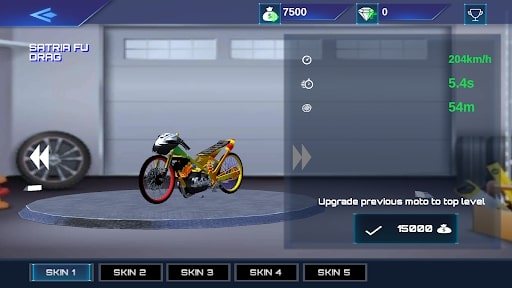 Real Drag Bike Racing at ApkUnlimit