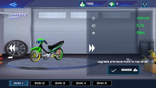 Real Drag Bike Racing with accurate money MOD